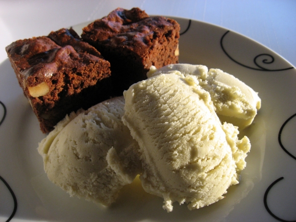 Bananis med brownies