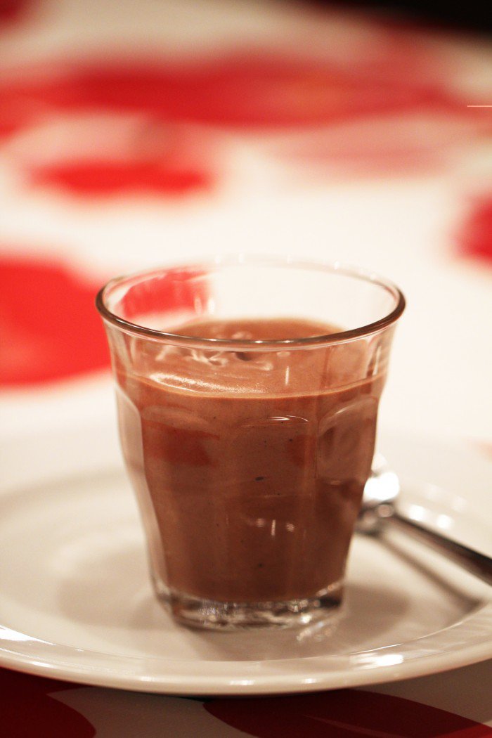 Plain and simple chokolademousse