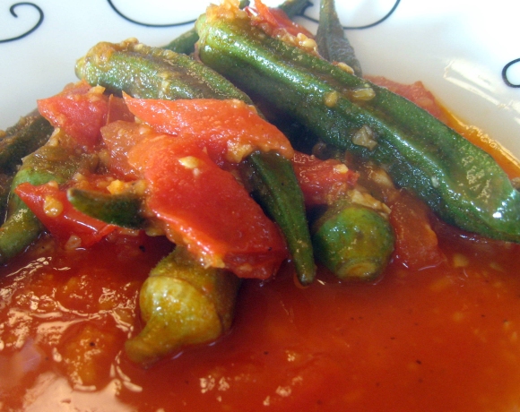Okra klar til at spise