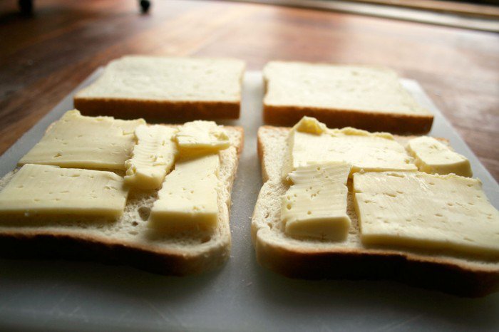 Toastbrød med ost