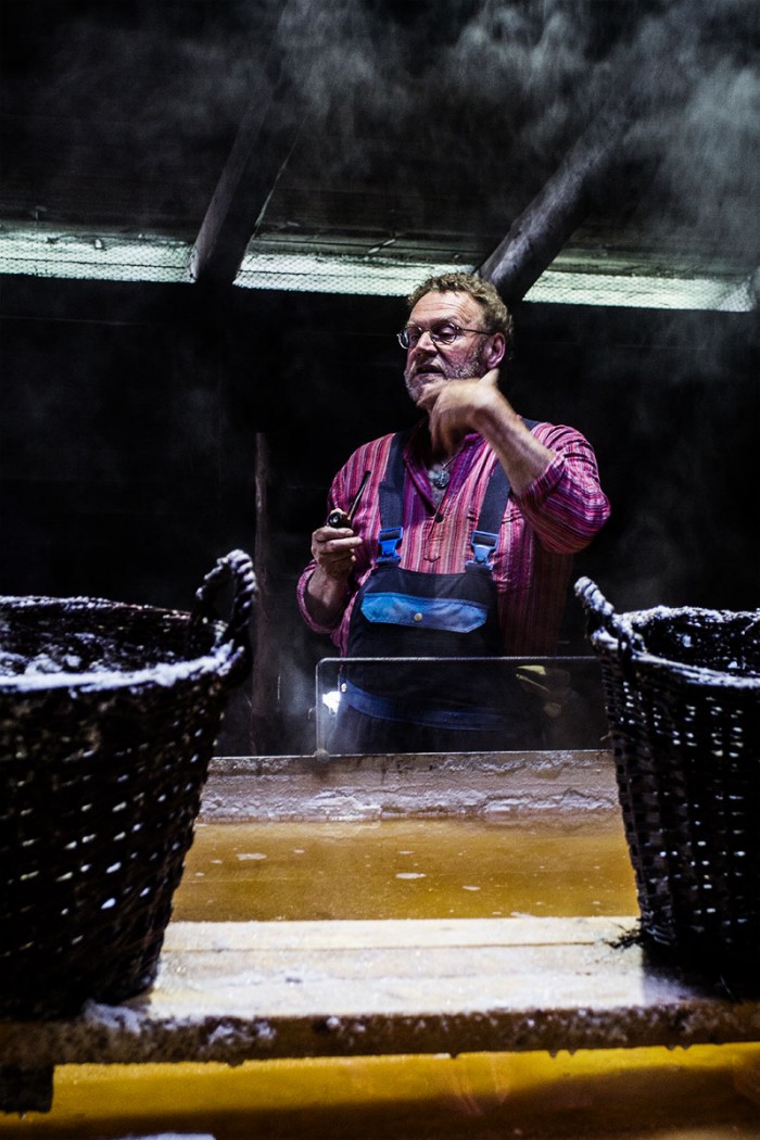 Poul Christensen fra Læsø Sydesalt fortæller om salt, Læsø og centeret